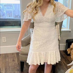 Eliza lace white dress size 2